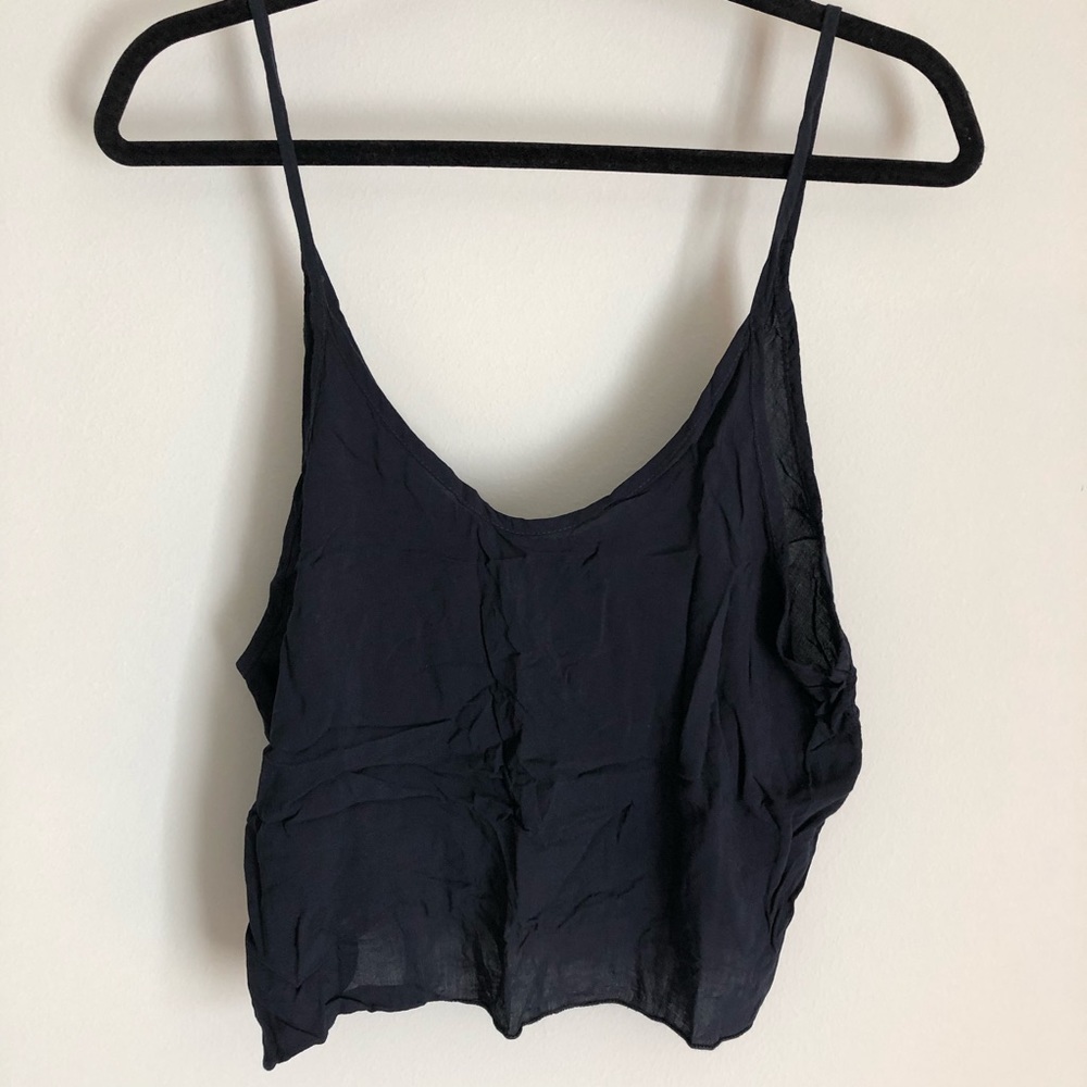Navy Brandy Melville Top